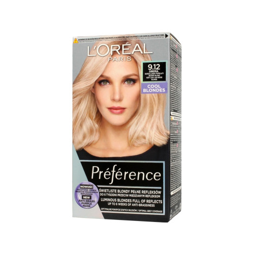 L'Oreal L'Oreal Professionnel Loreal Preference Hair dye 9.12 Siberi...