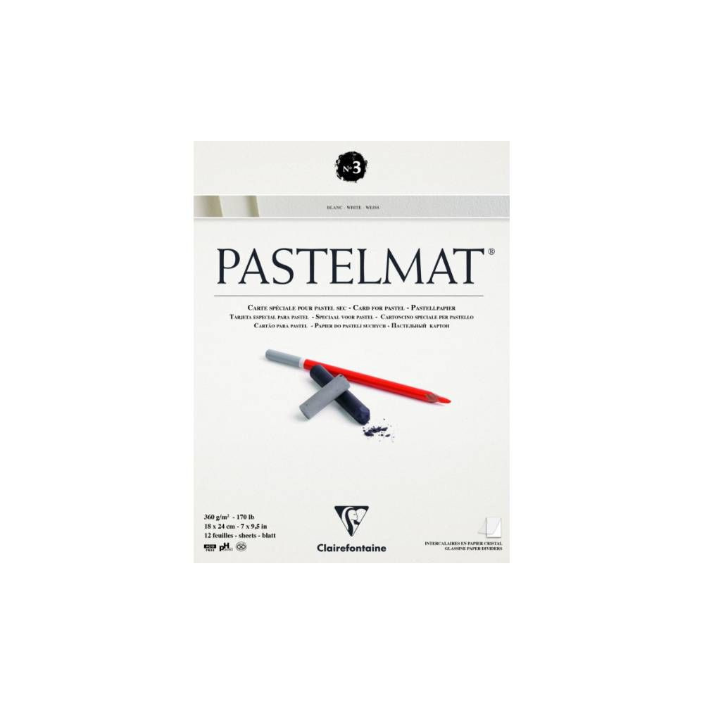 Produktbild för Clairefontaine PASTELMAT-papper nr 3