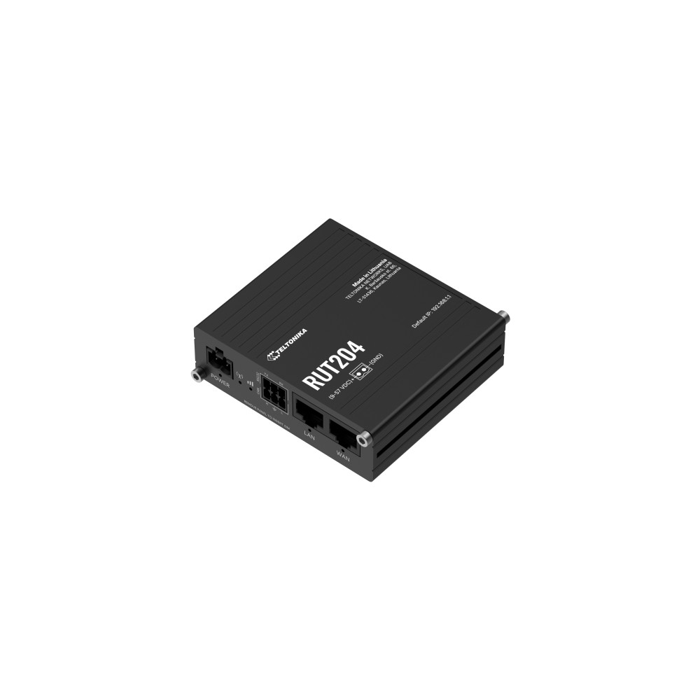 Produktbild för Teltonika RUT204 - trådlös router - WWAN - Wi-Fi - 4G - DIN-skenmonterbar