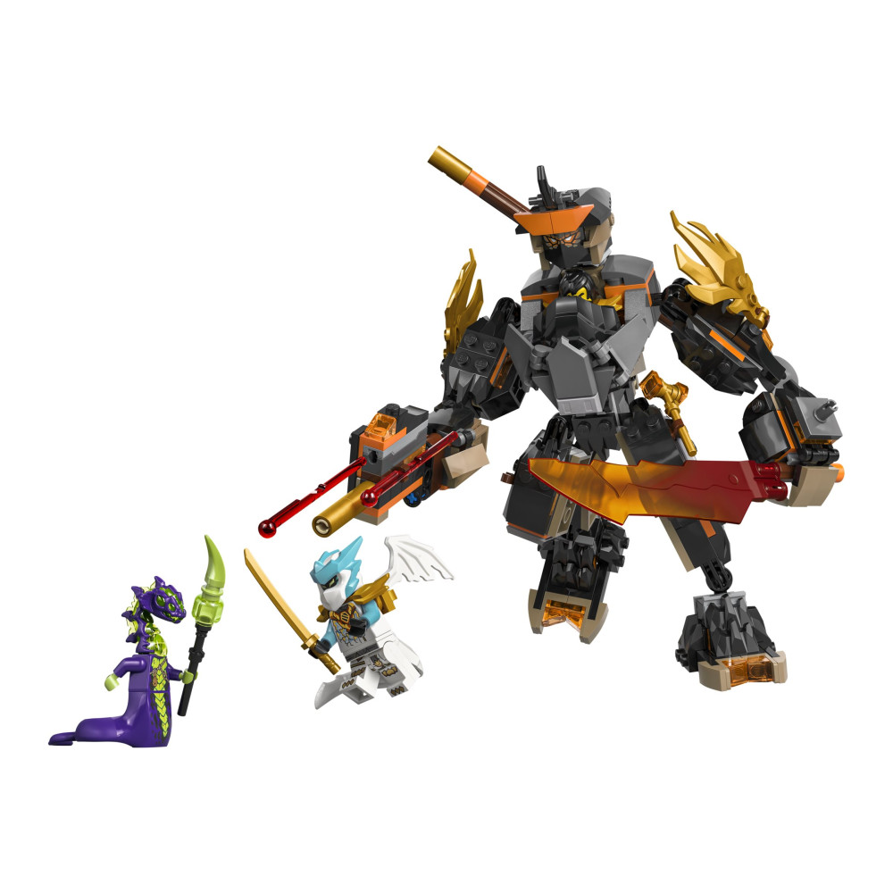 Produktbild för LEGO Ninjago Dragons Rising 71854 - Coles Uppdrags Mech & Draken Zane - byggsats