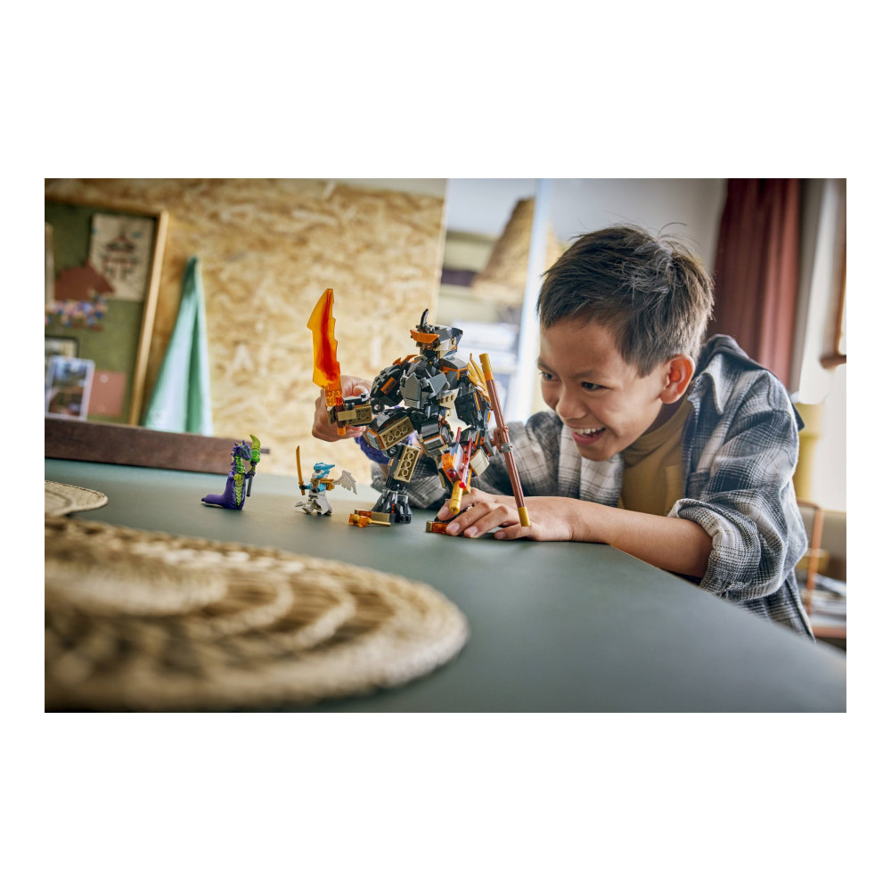 Produktbild för LEGO Ninjago Dragons Rising 71854 - Coles Uppdrags Mech & Draken Zane - byggsats