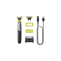 Produktbild för Philips OneBlade 360 QP2834 - trimmer - limegrön/kolgrå
