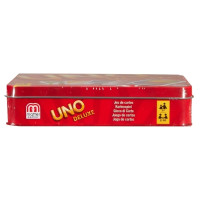 Produktbild för Games UNO Deluxe-kortspel, Kortspel, Kasta kort, 7 År, Famil...