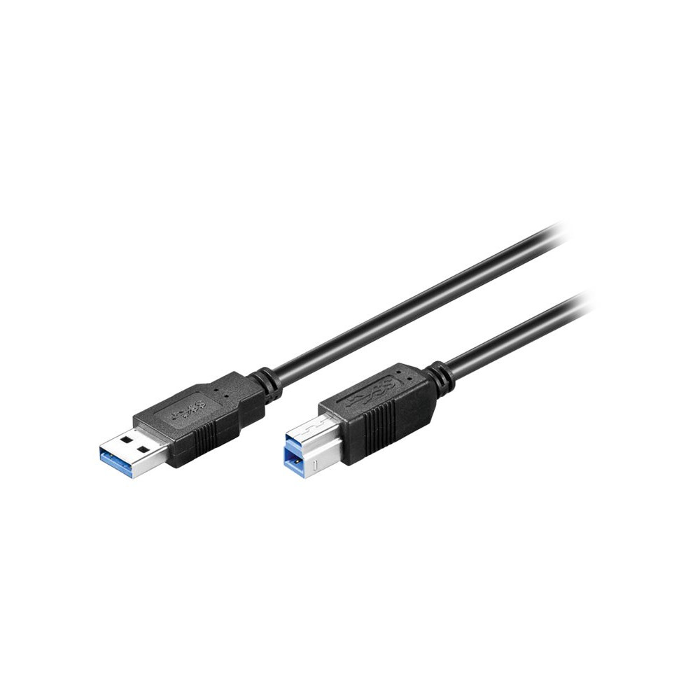 Produktbild för goobay - USB-kabel - USB Type B till USB typ A - 50 cm