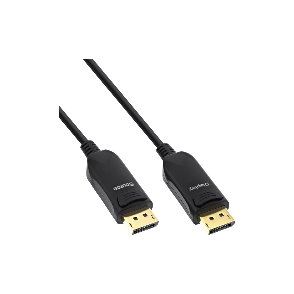 Produktbild för InLine - DisplayPort-kabel - DisplayPort till DisplayPort - 10 m