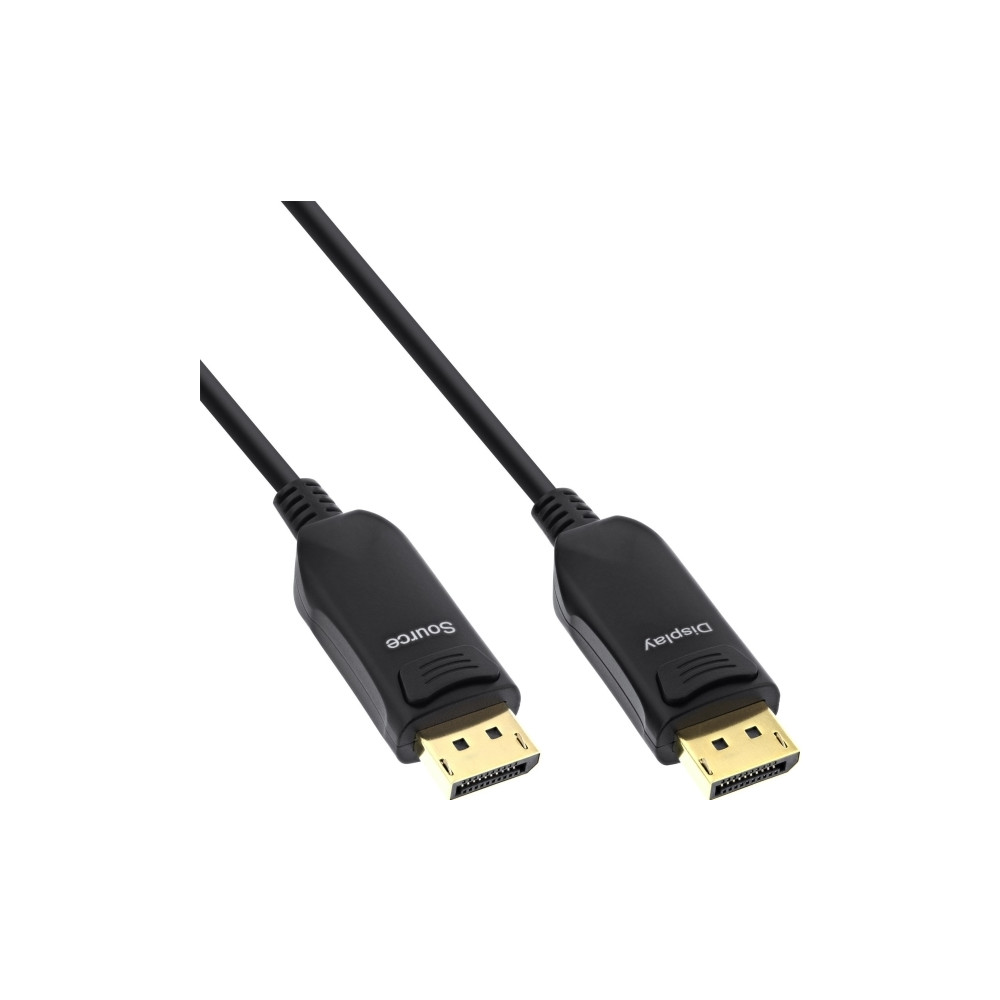 Produktbild för InLine - DisplayPort-kabel - DisplayPort till DisplayPort - 10 m