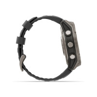 Produktbild för Garmin Fenix 8 Pro - titan - Ja sportklocka med rem - graphite/black - 32 GB