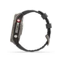 Produktbild för Garmin Fenix 8 Pro - titan - Ja sportklocka med rem - graphite/black - 32 GB
