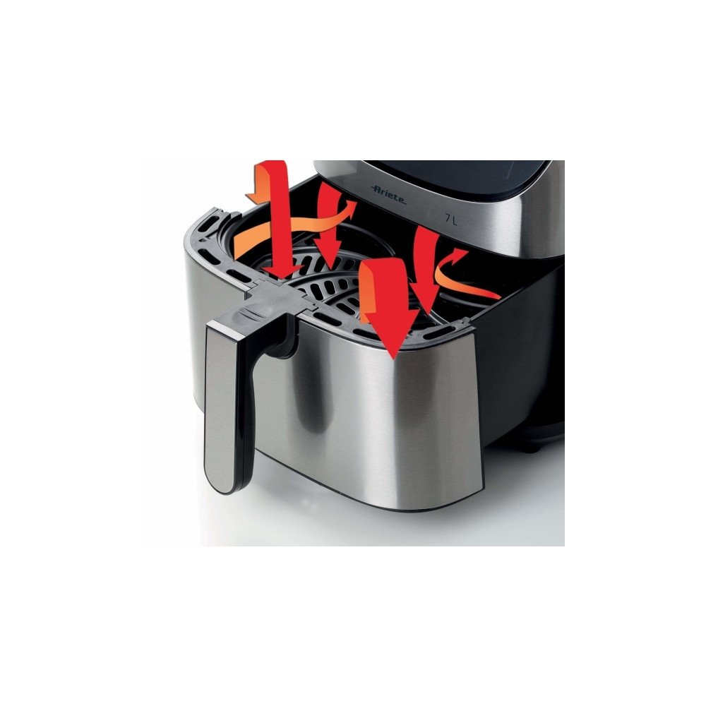 Produktbild för Ariete 4628/00, varmluftsfritös, 7 L, 2,8 kg, 35 °C, 200 °C,...