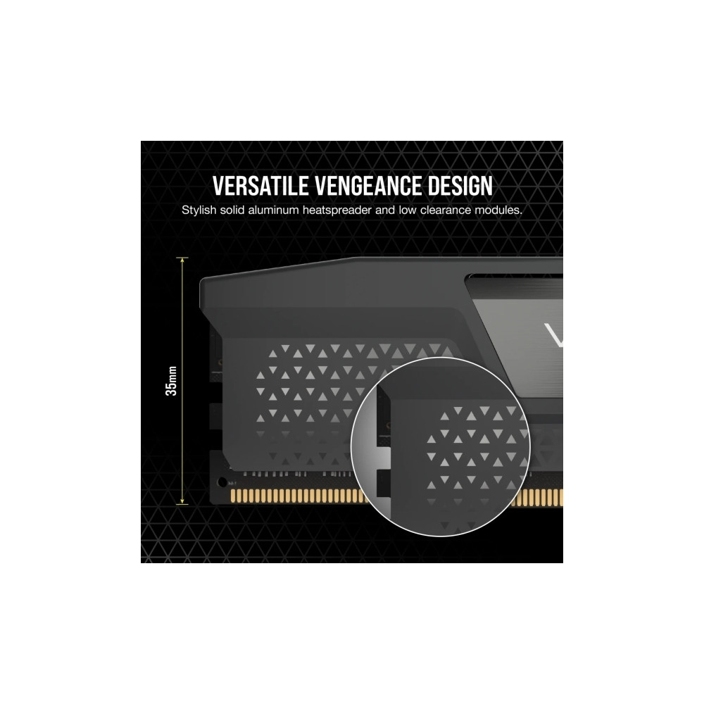 Produktbild för CORSAIR Vengeance - DDR5 - sats - 32 GB: 2 x 16 GB - DIMM 288-pin / PC5-51200