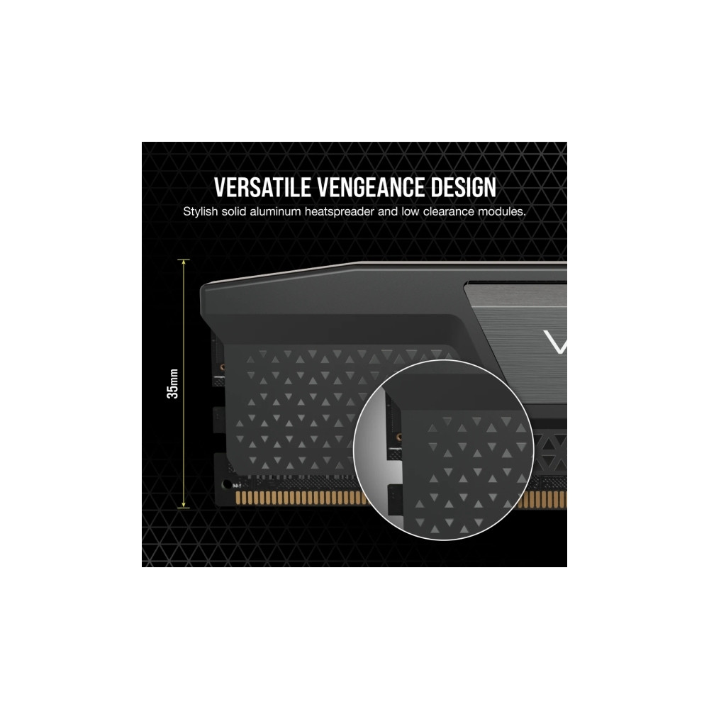 Produktbild för CORSAIR Vengeance - DDR5 - sats - 32 GB: 2 x 16 GB - DIMM 288-pin / PC5-51200