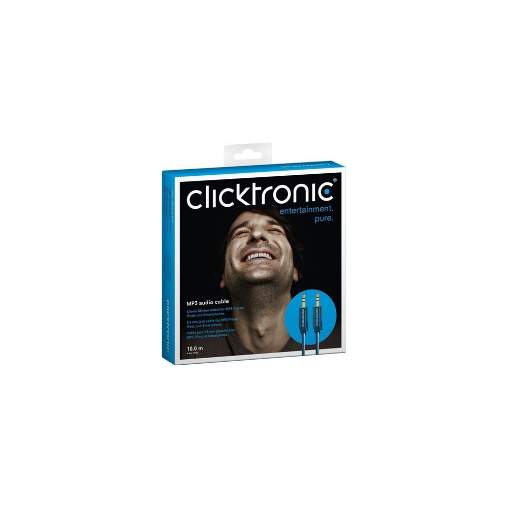 Produktbild för ClickTronic Casual Series ljudkabel - 10 m