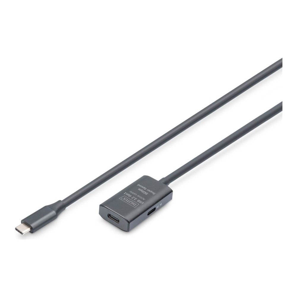 Produktbild för DIGITUS - USB-förlängningskabel - USB-C till USB-C - 5 m