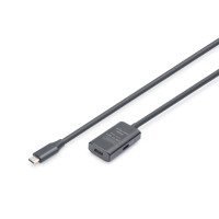 Produktbild för DIGITUS - USB-förlängningskabel - USB-C till USB-C - 5 m