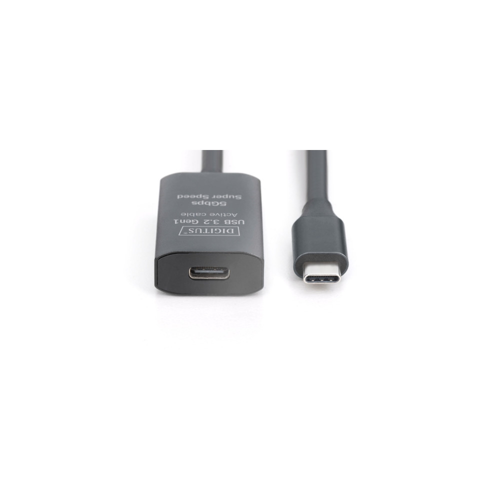 Produktbild för DIGITUS - USB-förlängningskabel - USB-C till USB-C - 5 m