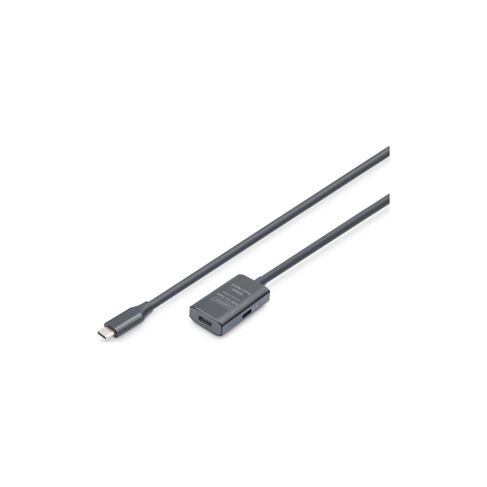 Produktbild för DIGITUS - USB-förlängningskabel - USB-C till USB-C - 5 m