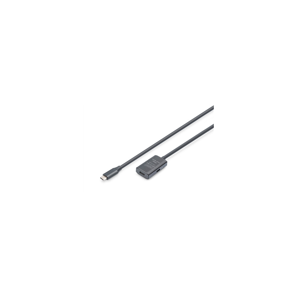Produktbild för DIGITUS - USB-förlängningskabel - USB-C till USB-C - 5 m