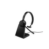 Produktbild för Jabra Evolve 65 TE Mono - headset - USB-A via Bluetooth-adapter
