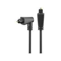 Produktbild för Goobay fiberoptisk kabel, 1 m, svart