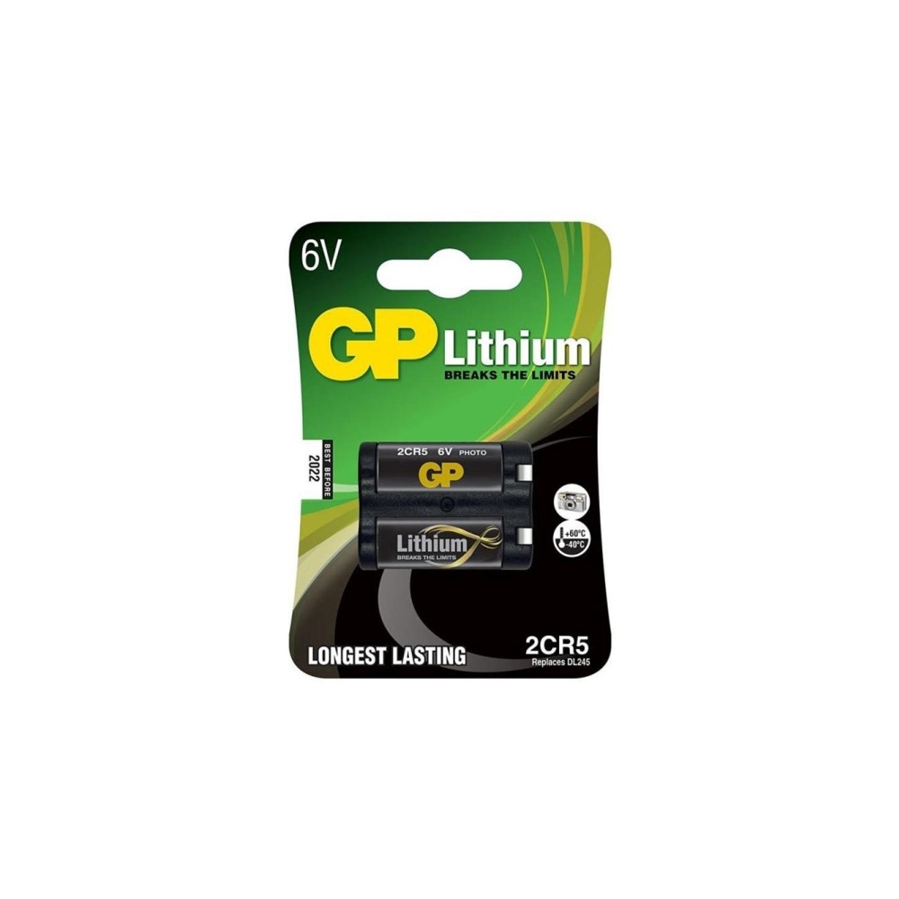 Produktbild för GP Batterier GP2CR5STD109C1 2CR5 Fotobatteri Litium 6 V 1 st