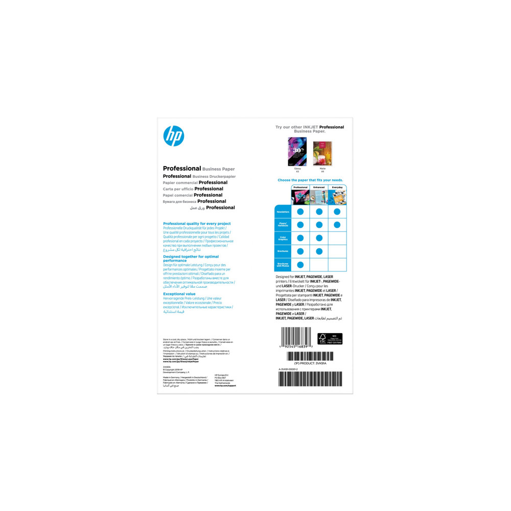 Produktbild för HP Professional Glossy Paper - fotopapper - blank - 150 ark - A4 - 180 g/m²