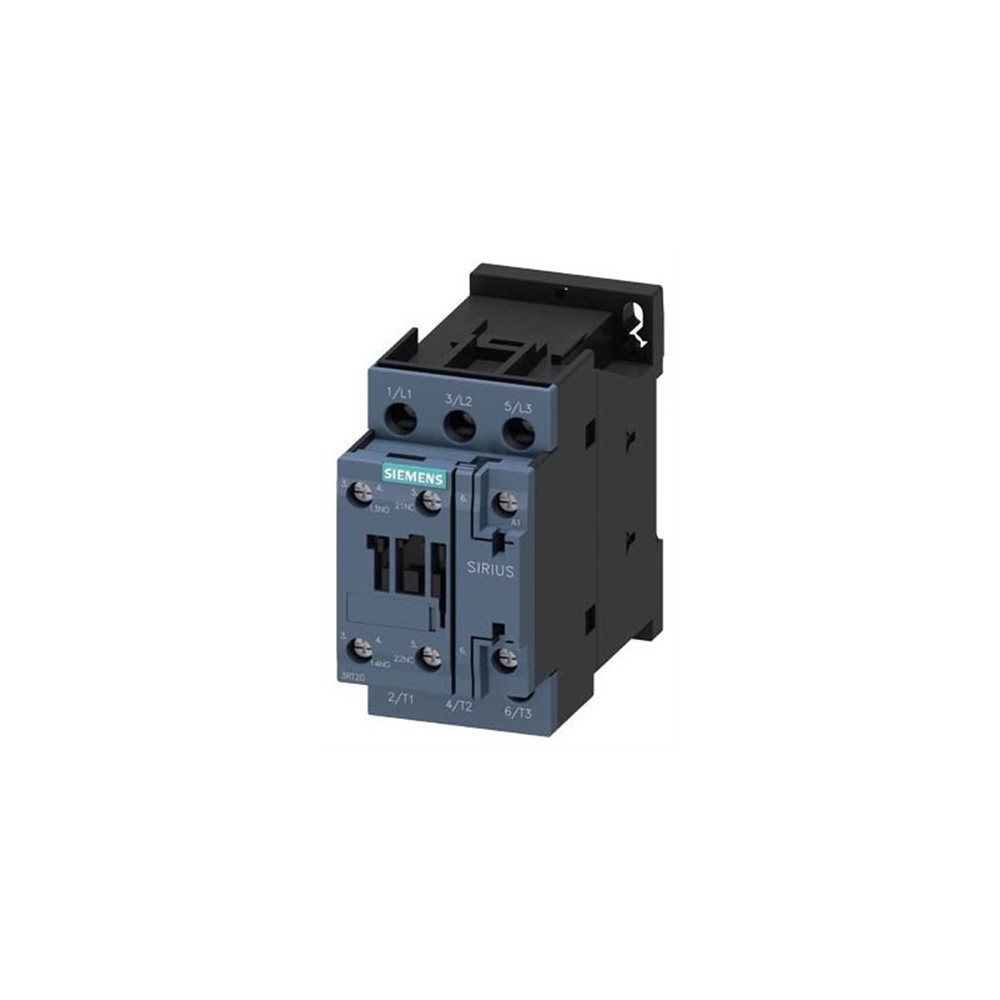 Produktbild för Siemens 3RT2028-1AL20 kontaktor 3 x frånkopplare 690 V/AC 1...