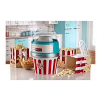 Produktbild för Ariete Party Time 2957 Pop Corn XL - popcornmaskin - ljusblå