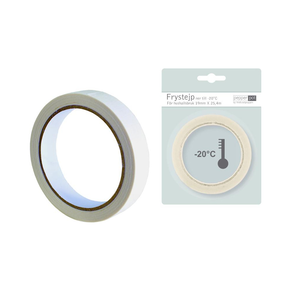 Produktbild för Frystejp ACTUAL 25mx19mm