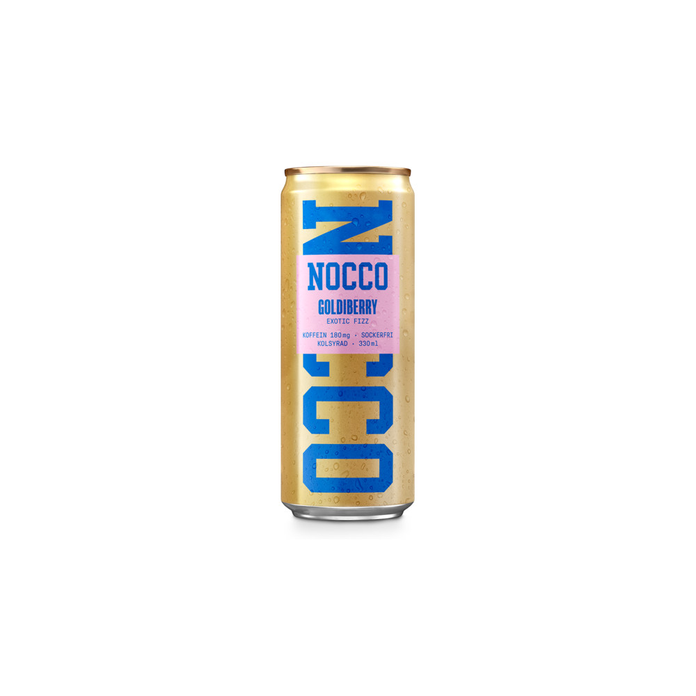 Produktbild för Nocco Goldiberry Exotic Fizz 33cl