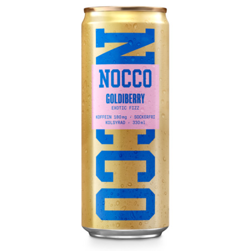 Nocco Nocco Goldiberry Exotic Fizz 33cl