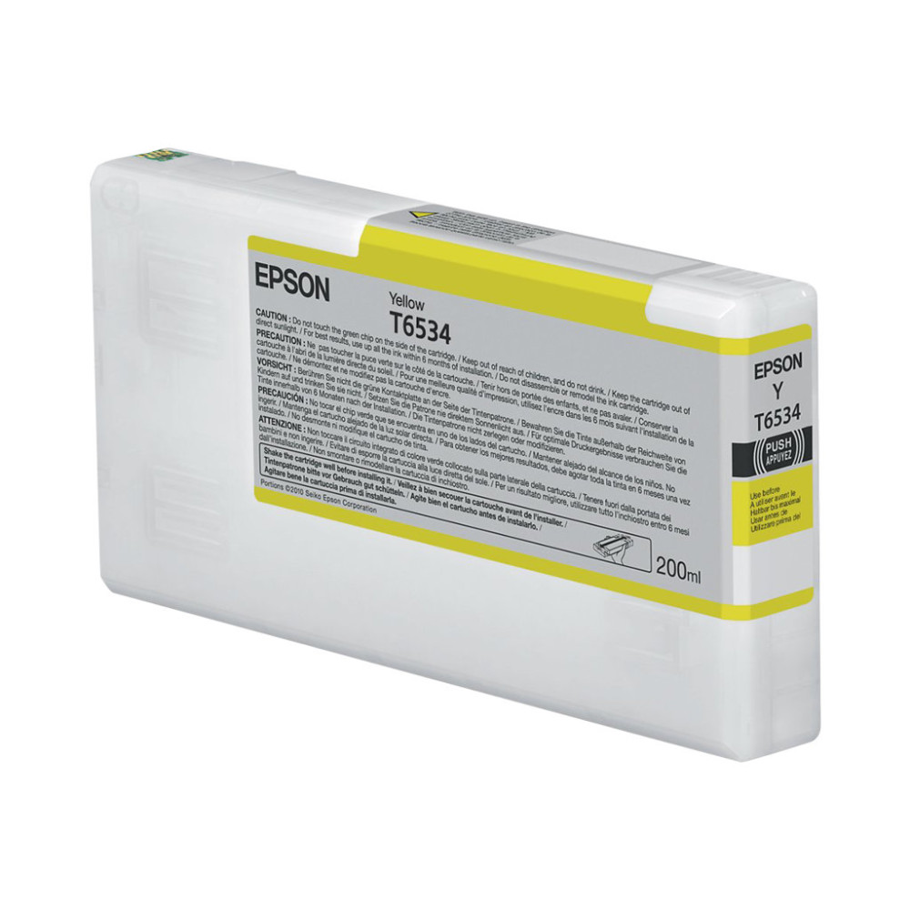 Produktbild för Epson - gul - original - bläckpatron