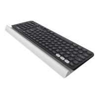 Produktbild för Logitech K780 Multi-Device - tangentbord - tysk - vit Inmatningsenhet