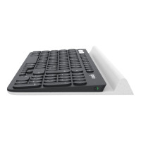 Produktbild för Logitech K780 Multi-Device - tangentbord - tysk - vit Inmatningsenhet