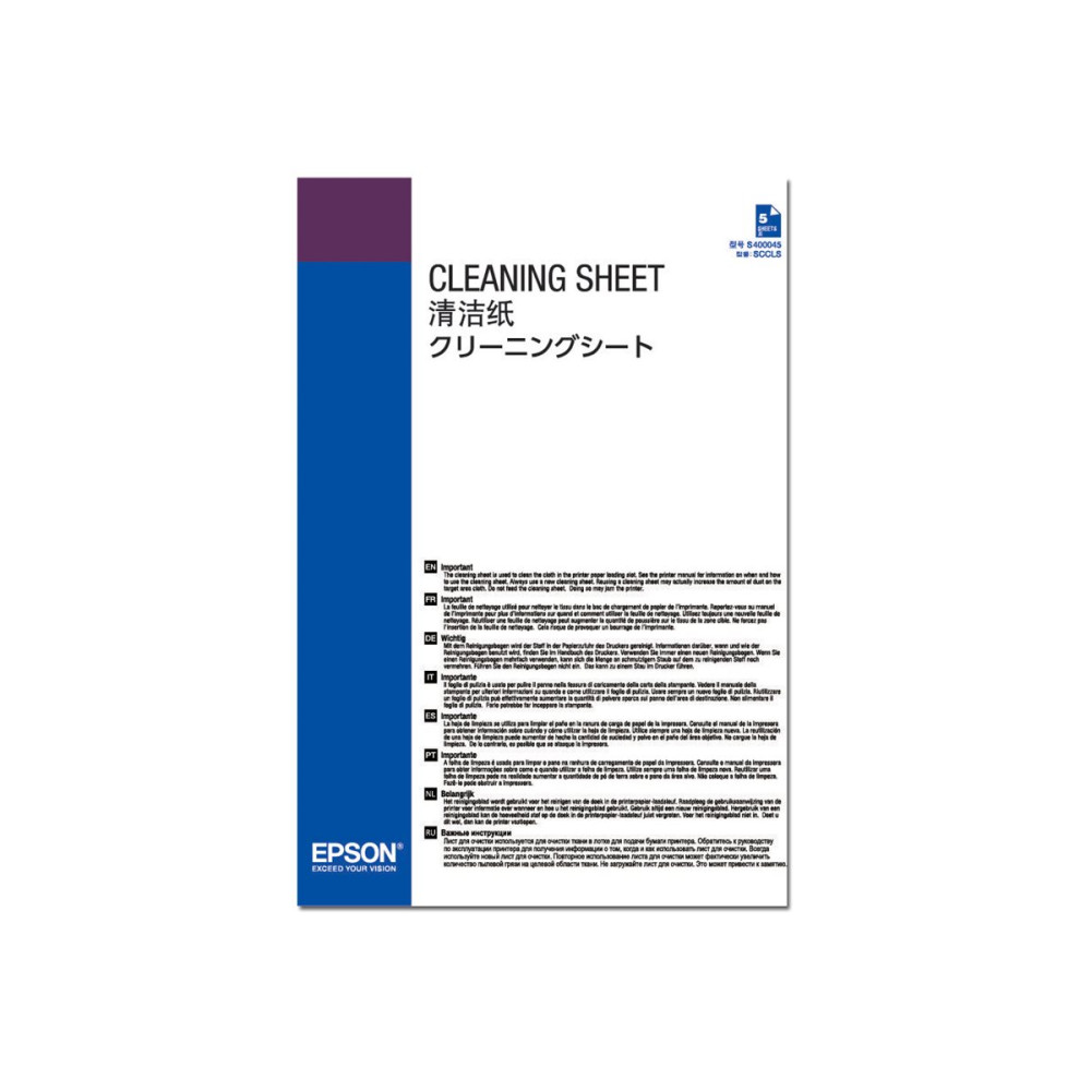 Produktbild för Epson Cleaning Sheets - regöringsark
