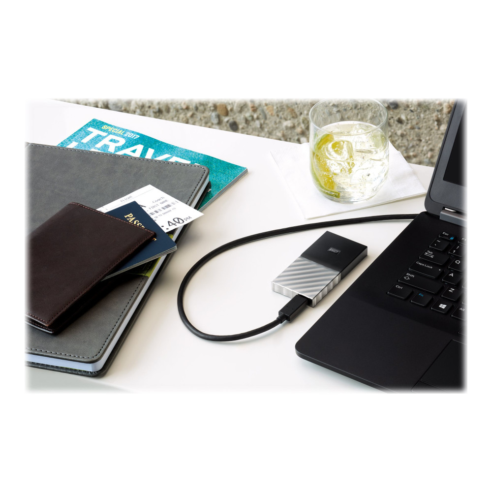 Produktbild för WD My Passport SSD WDBKVX0020PSL - SSD - 2 TB - USB 3.1 Gen 2