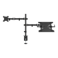 Produktbild för Neomounts FPMA-D550NOTEBOOK monteringssats - fullständig rörelse - för LCD-bildskärm/bärbar dator - svart