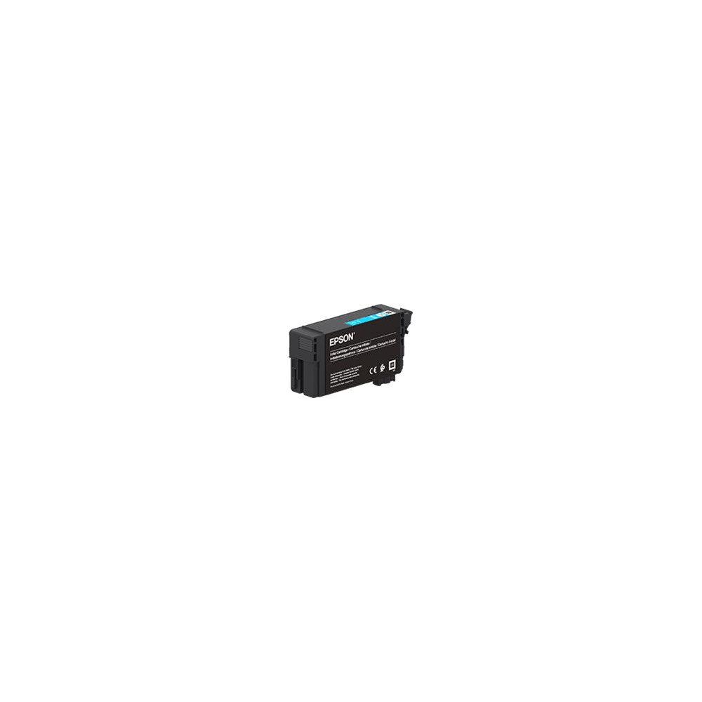 Produktbild för Epson T40C240 - cyan - original - bläckpatron