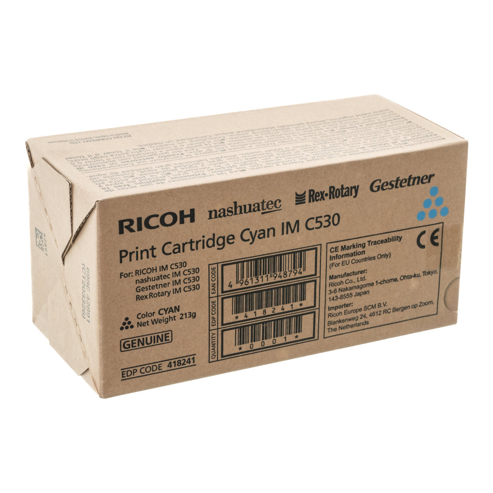 Produktbild för Ricoh IM C530 - cyan - original - tonerkassett