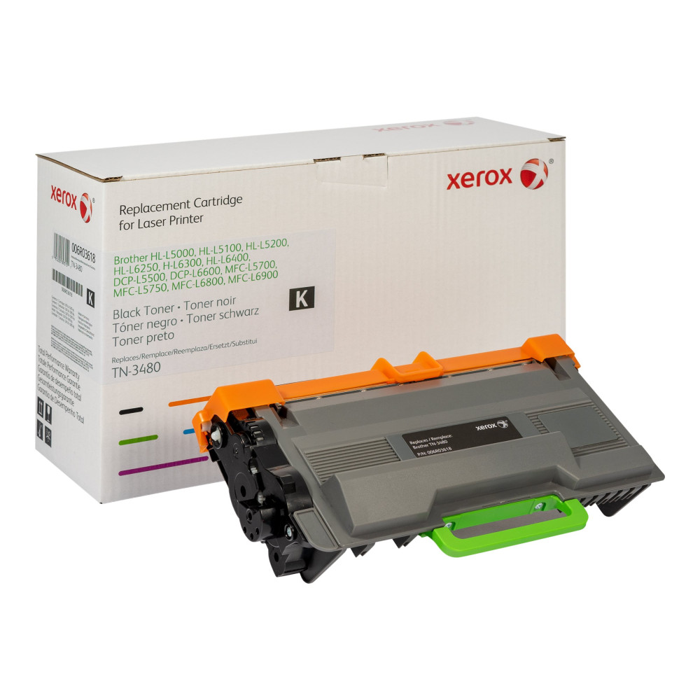 Produktbild för Xerox - svart - kompatibel - tonerkassett (alternativ för: Brother TN3480)