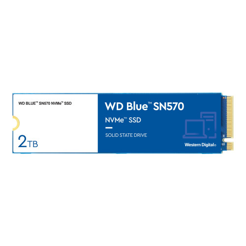 Western Digital WD Blue SN570 NVMe SSD WDS200T3B0C - SSD - 2 TB - PCIe 3.0 x4 (NVMe)