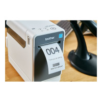 Produktbild för Brother TD-2125NWB - etikettskrivare - svartvit - direkt termisk