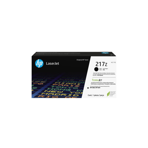 Hewlett-Packard HP 217Z - Lång livslängd - svart - original - LaserJet - tonerkassett (W2170Z)