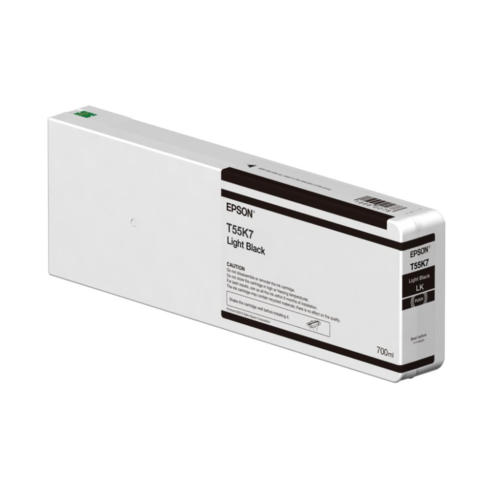 Produktbild för Epson T55K7 - gråsvart - original - bläckpatron