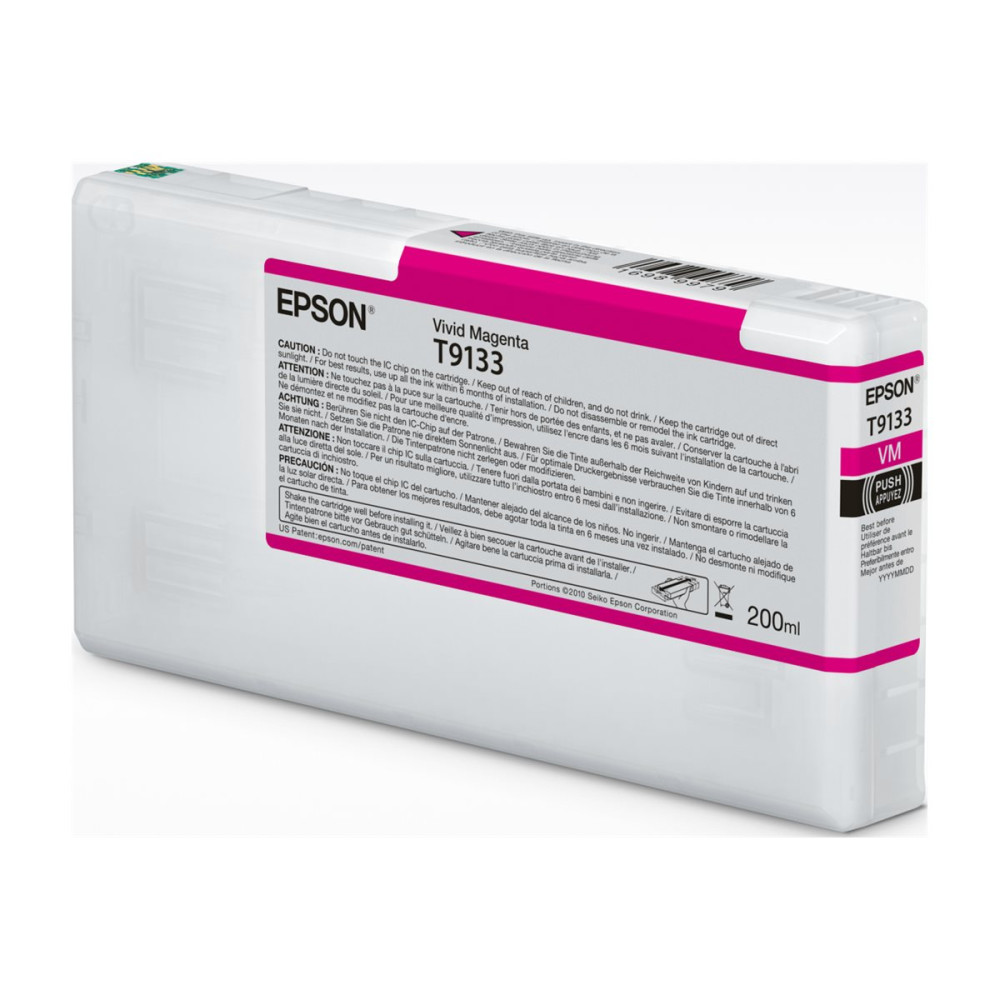 Produktbild för Epson T9133 - intensiv magenta - original - bläckpatron