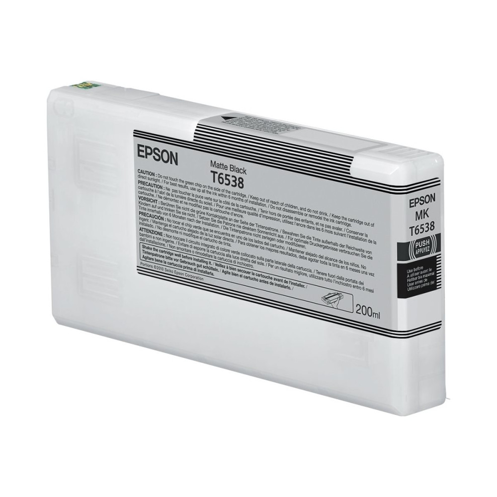 Produktbild för Epson T6538 - mattsvart - original - bläckpatron