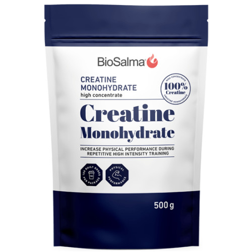 BioSalma Creatin Monohydrate 100 Daily Doses 500g