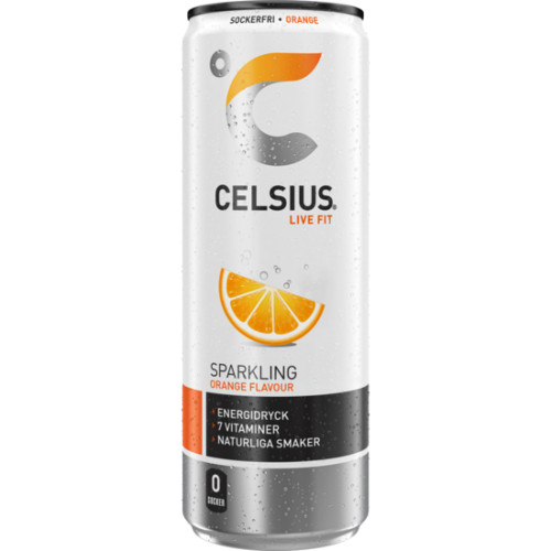 Celsius Celsius Orange Energidryck 35,5cl