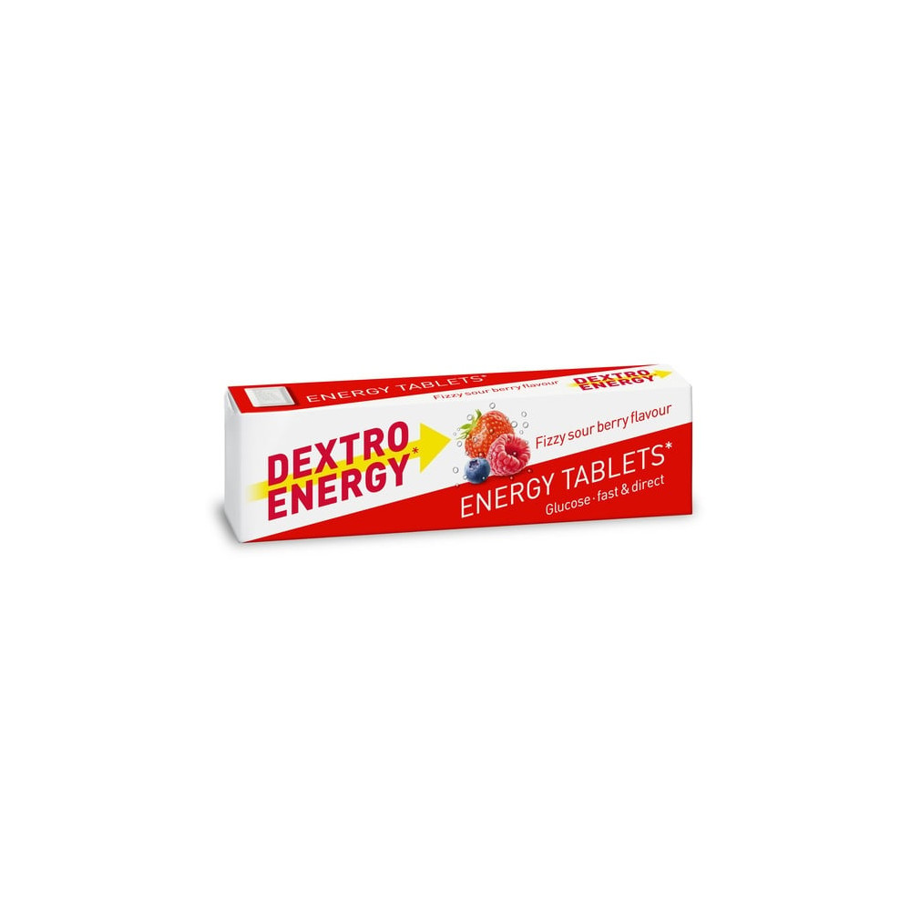 Produktbild för Dextro Energy Fizzy Sour Berry 47g