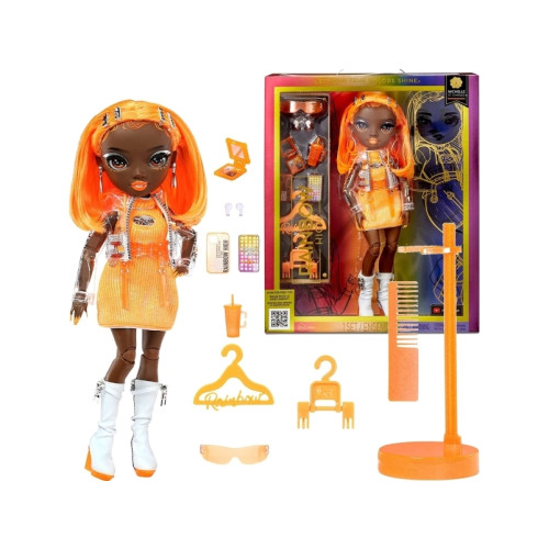 MGA Entertainment Rainbow High Orange Fashion Doll -Michelle St. Charles, Mode...