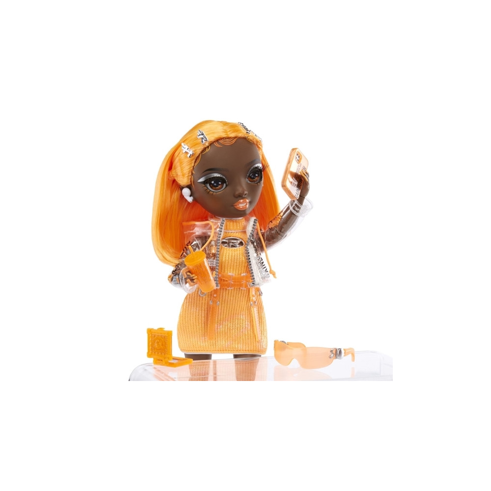 Produktbild för Rainbow High Orange Fashion Doll -Michelle St. Charles, Mode...
